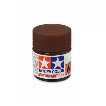 Vopsea acrilica pentru modelism Tamiya 81009 X-9 Brown (gloss) 23ml TAM X09 Vopsea acrilica pentru modelism Tamiya 81009 X-9 Brown (gloss) 23ml TAM X09