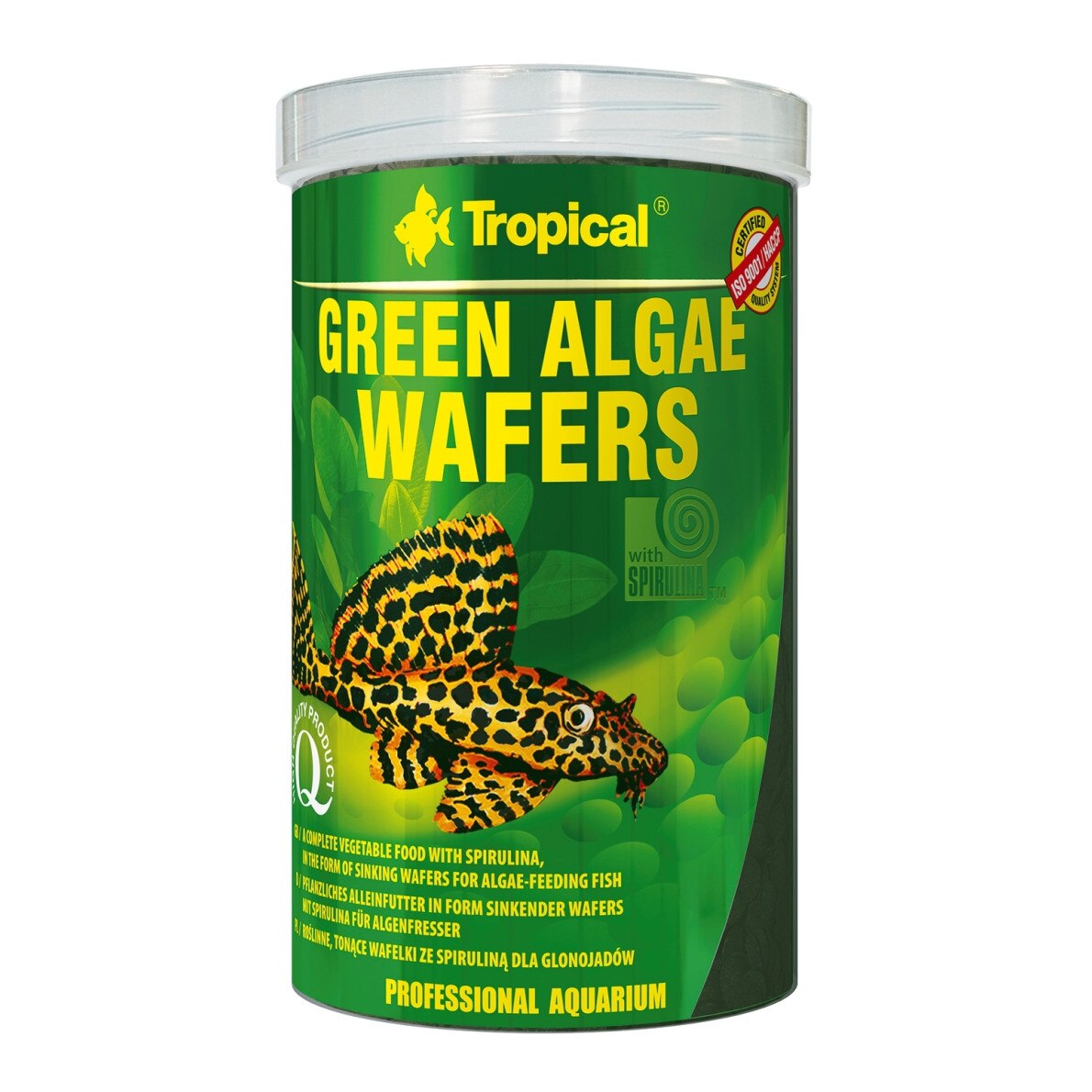 Hrana pesti acvariu Tropical Green Algae Wafers 250ml