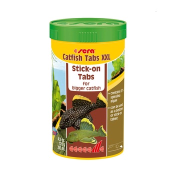 Hrana tablete pesti acvariu Sera Catfish tabs XXL 250ml 120g Hrana tablete pesti acvariu Sera Catfish tabs XXL 250ml 120g