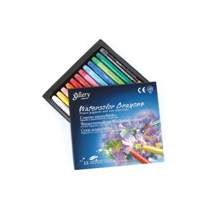 Акварелни пастели Mungyo MAC-12, 12 цвята