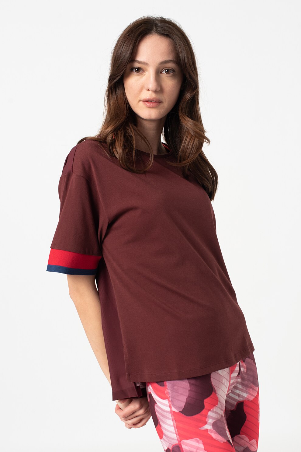 Asics, Tricou pentru fitness si antrenament, Violet tyrian