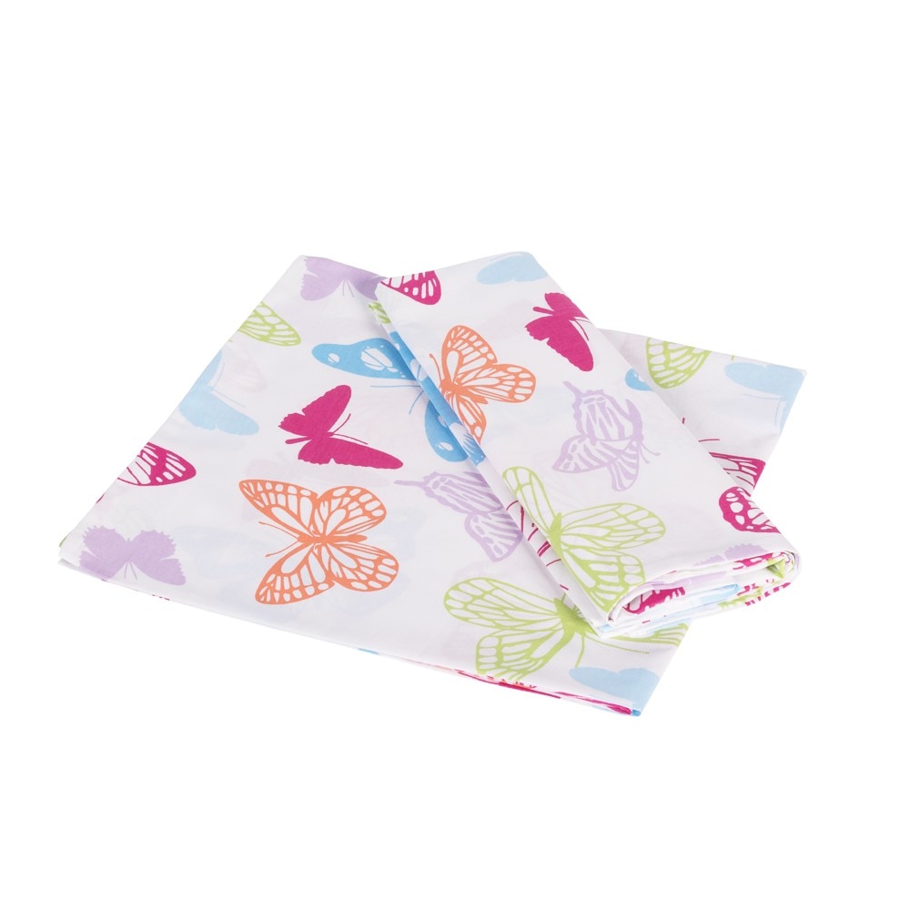 Set 2 fete perna Studio Casa-Butterfly Cyt, 45 x 45 cm
