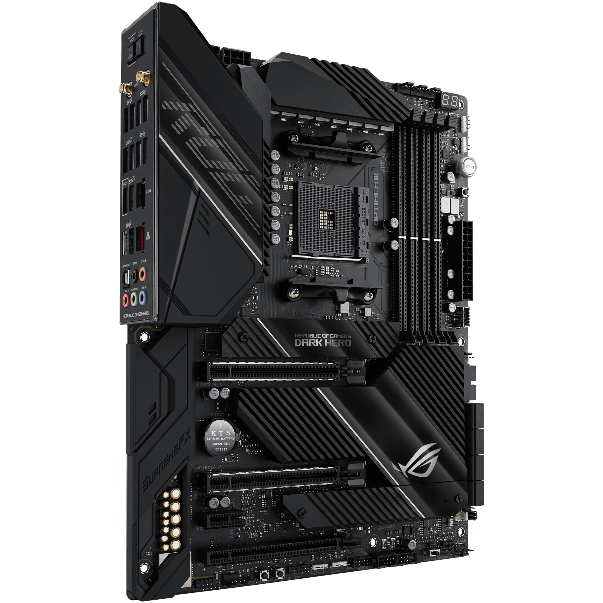 Placa de baza ASUS ROG CROSSHAIR VIII DARK HERO, Socket AM4 - eMAG.ro