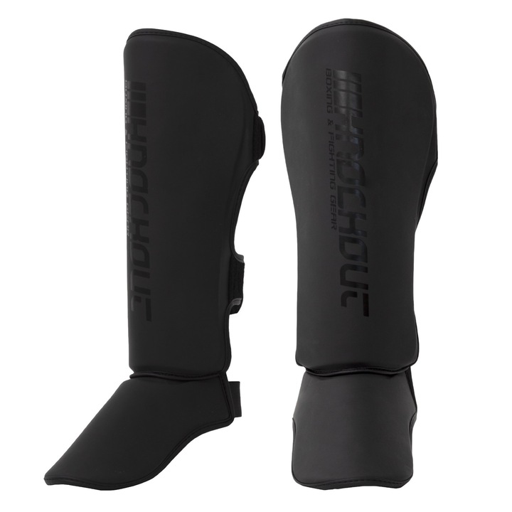 Fighter Knockout Shins - M, fekete