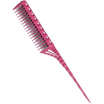 Pieptan profesional pentru tapat, Roz, 22 cm, YS Park 150 Pieptan profesional pentru tapat, Roz, 22 cm, YS Park 150