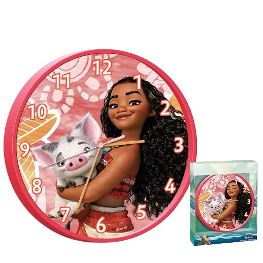 Ceas perete Vaiana,Multicolor