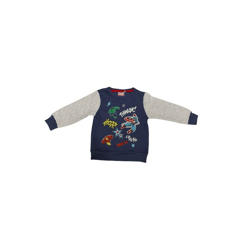 Bluza Avengers RH1041, Albastru/Gri