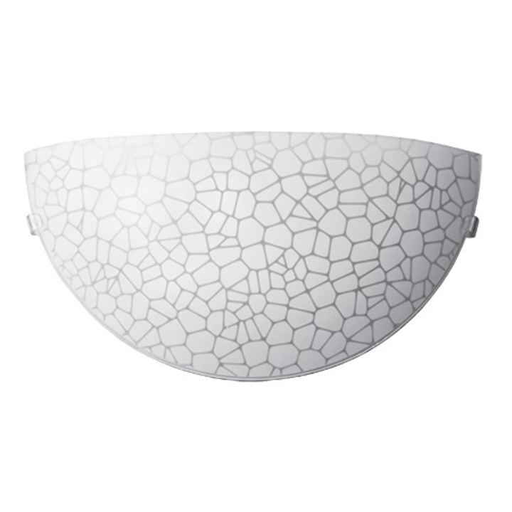 Аплик Lightstyle Кракс, ф300/2, 1хЕ27, Бял мат
