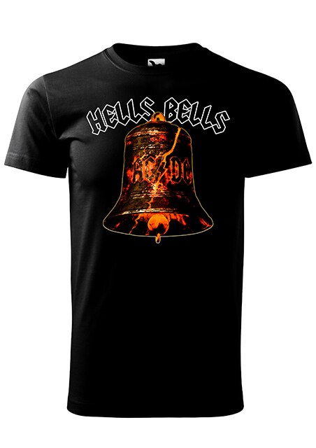 Tricou,K-off,negru,AC DC Hells Bells