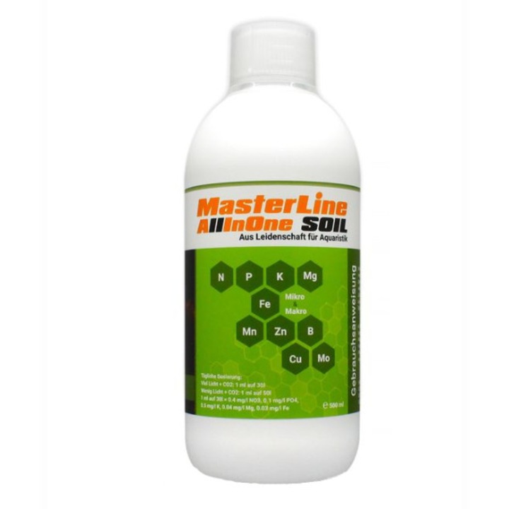 Fertilizant plante acvatice MasterLine All In One Soil 0.5 L