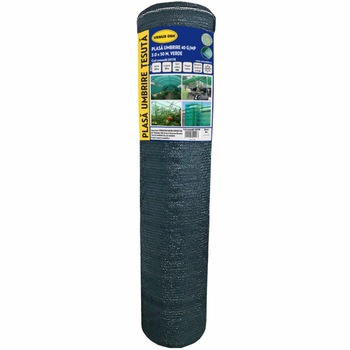 Plasa umbrire 3 x 50 metri , verde , 40 grame/mp , greutate 6100 grame Plasa umbrire 3 x 50 metri , verde , 40 grame/mp , greutate 6100 grame