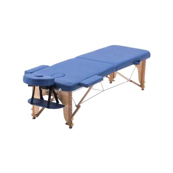 Masa de masaj profesionala iMK® pliablia, cu elemente capitonate, buzunar, suport brate si cap, inaltime reglabila 64-85 cm, 186 x 70 cm, albastra Masa de masaj profesionala iMK® pliablia, cu elemente capitonate, buzunar, suport brate si cap, inaltime reglabila 64-85 cm, 186 x 70 cm, albastra