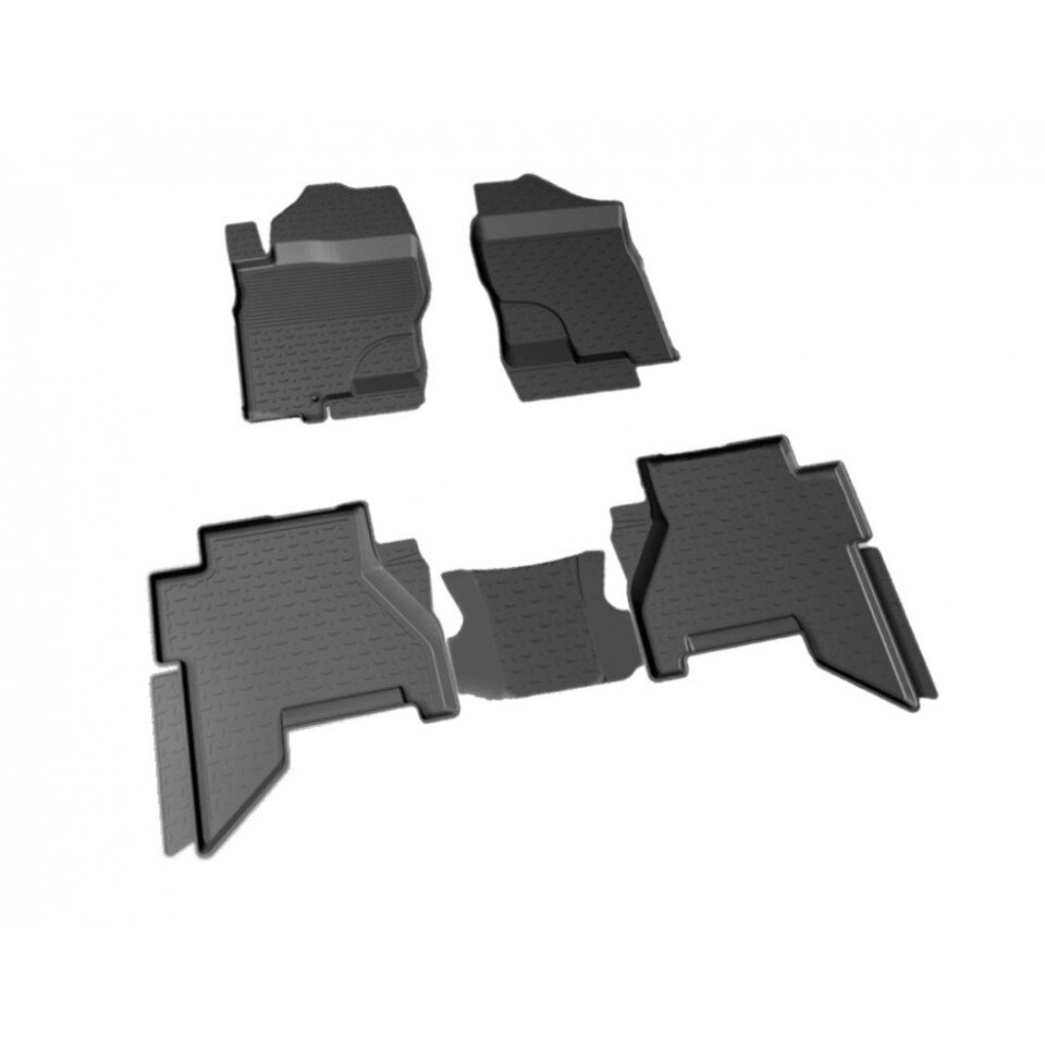 Set 4 Covorase auto cauciuc tip stil tavita Nissan Pathfinder fabricatie 2005-2015