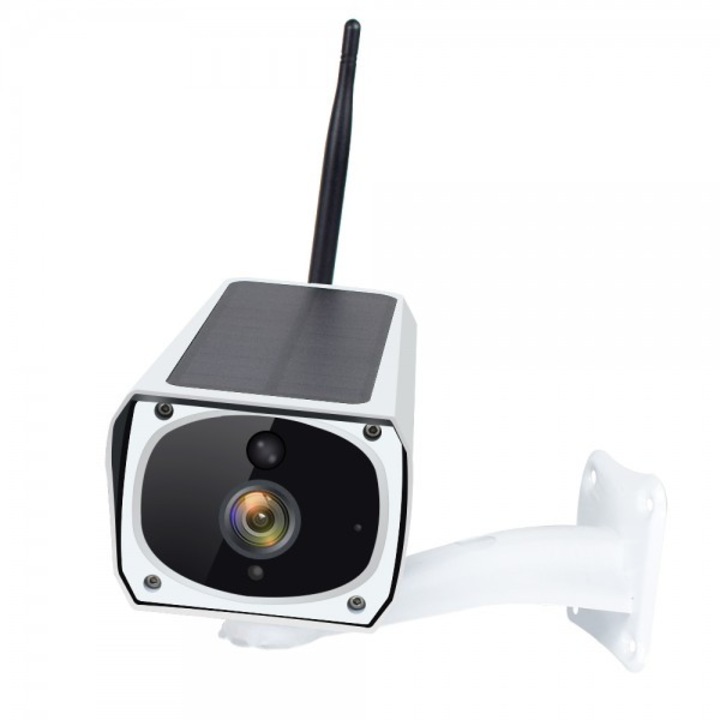 Camera de supraveghere Wifi Solara PRO Full HD FOXMAG24®, impermeabila, fara cabluri, 2MP
