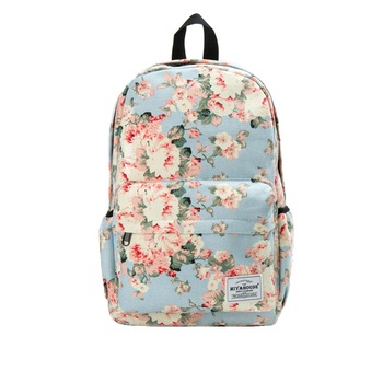 Ghiozdan cu imprimeu floral , 2 barete ajustabile, capacitate 35 L, 40 cm Ghiozdan cu imprimeu floral , 2 barete ajustabile, capacitate 35 L, 40 cm