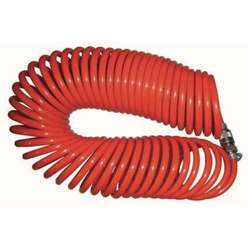 Furtun pneumatic Alsafix, poliuretanic, 4 m, spiralat, cuple metalice sertizate Furtun pneumatic Alsafix, poliuretanic, 4 m, spiralat, cuple metalice sertizate