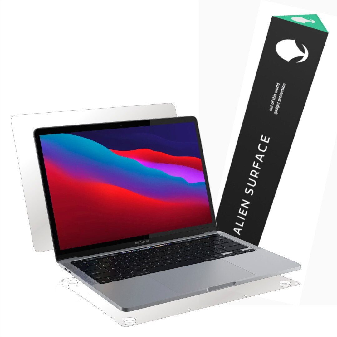 Folie Alien Surface, Apple MacBook M1 Pro 13 inch Touch Bar (2021), protectie exterior
