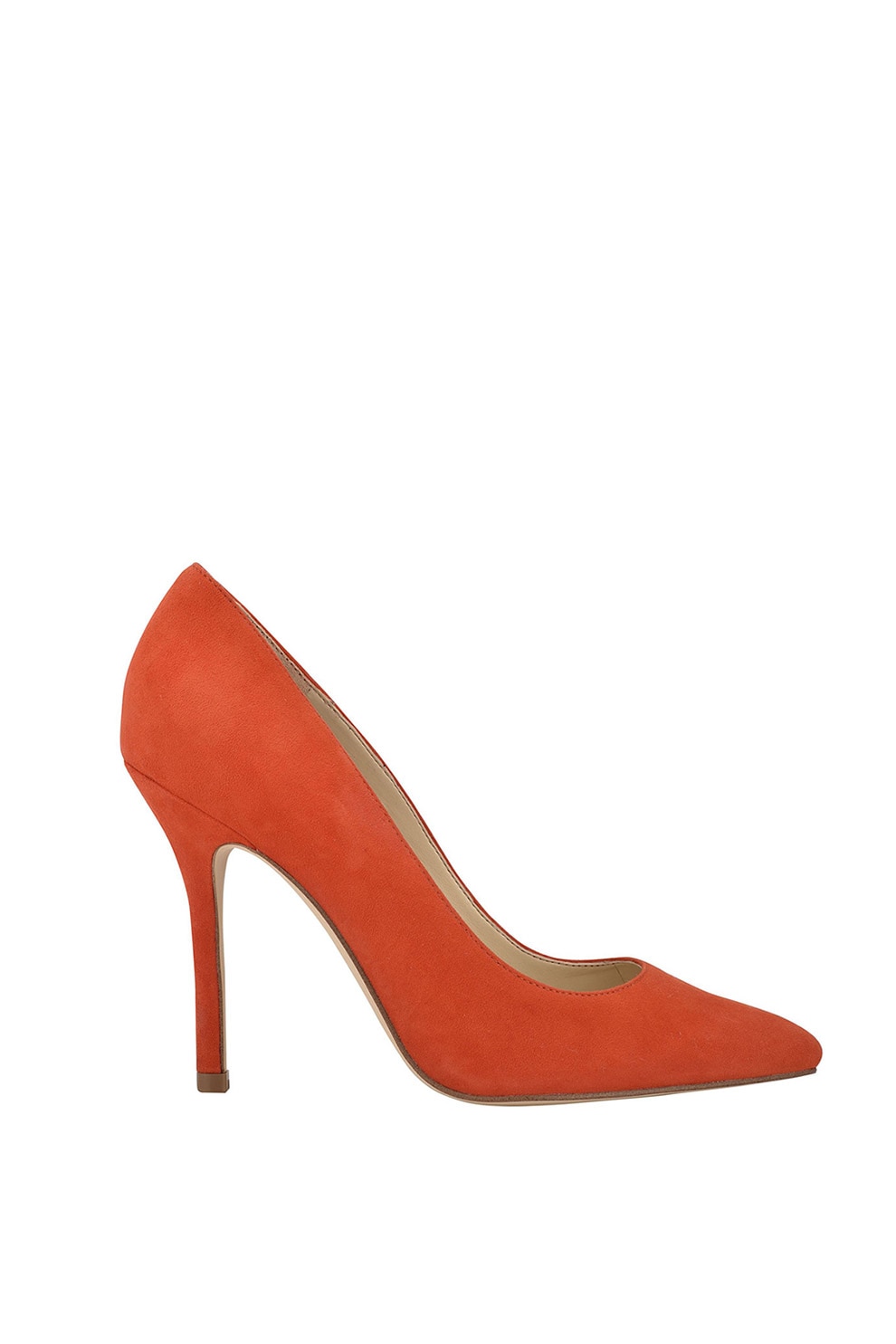 NINE WEST, Pantofi de piele intoarsa cu toc inalt Arley