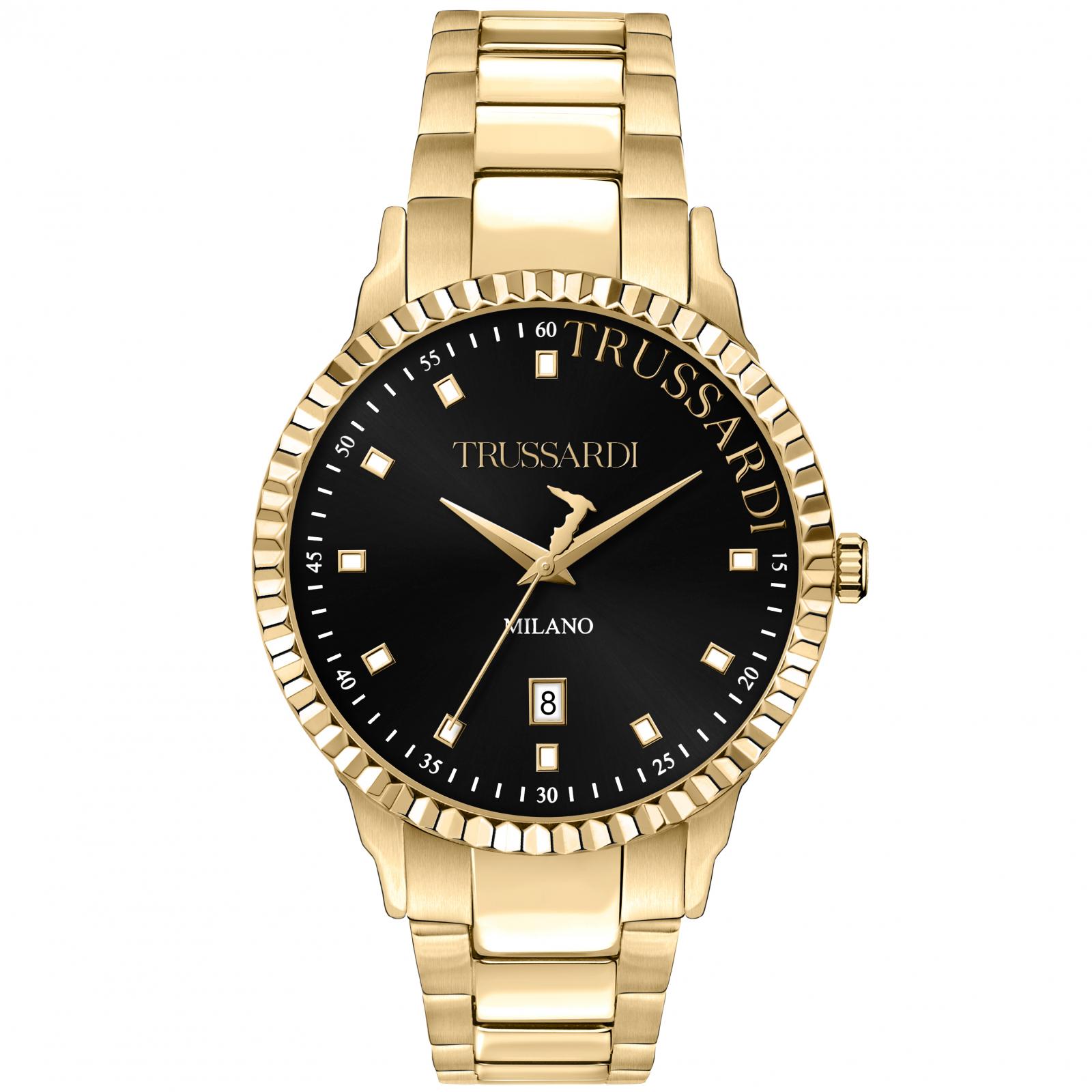 Ceas barbatesc Trussardi R2453141005 Quartz Auriu