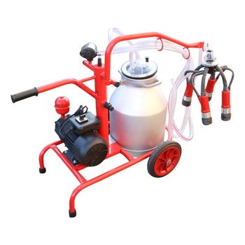 Aparat de muls vaci 1 post bidon 30L aluminiu Breckner Germany Aparat de muls vaci 1 post bidon 30L aluminiu Breckner Germany