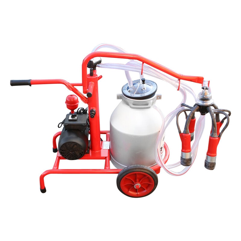 Aparat de muls vaci 1 post bidon 30L aluminiu