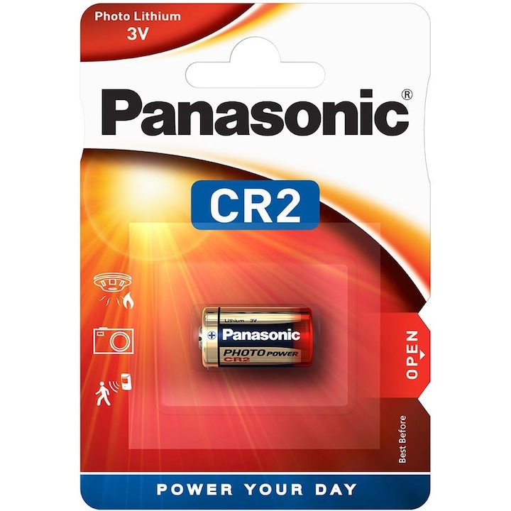 Panasonic CR-2L/1BP lítium fotóelem (1 db / bliszter)