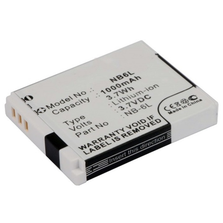 Baterie pentru camera CANON NB6L LiIon 3.7V 1000mAh LiIon Cameron Sino