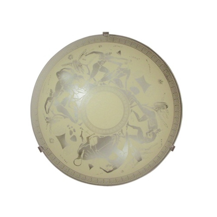 Плафониера Lightstyle Олимп, ф400, 2хЕ27, Екрю мат