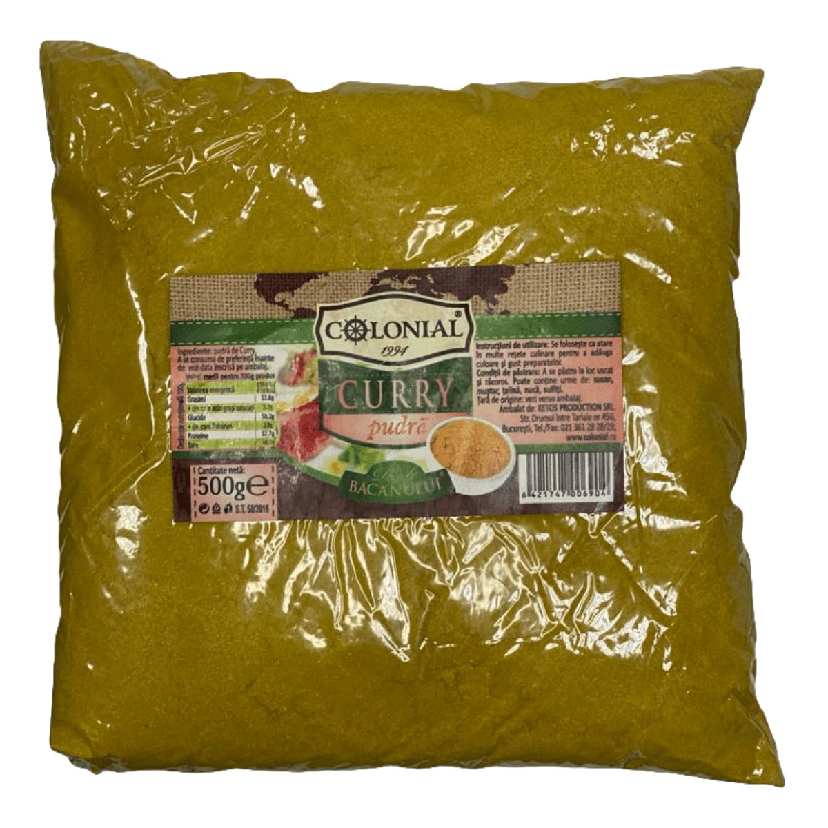 Curry pudra Colonial, 500g