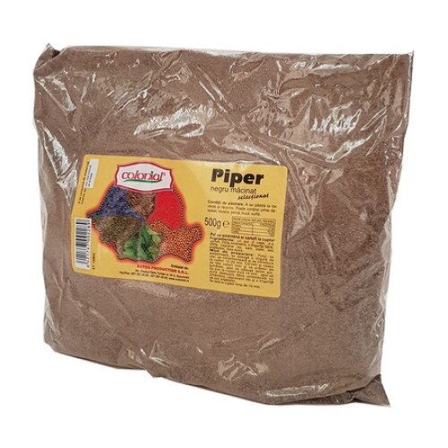 Piper negru macinat Colonial, 500g