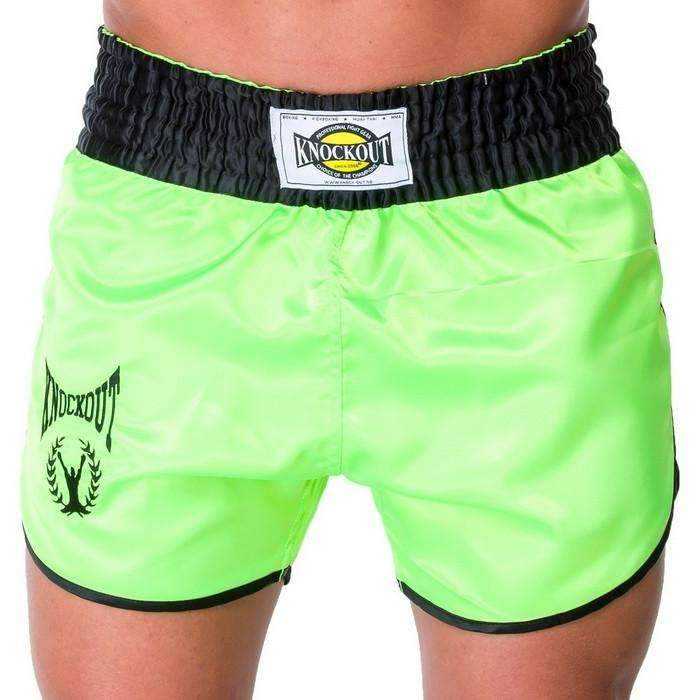 Sort Kickbox Knockout RETRO, Verde