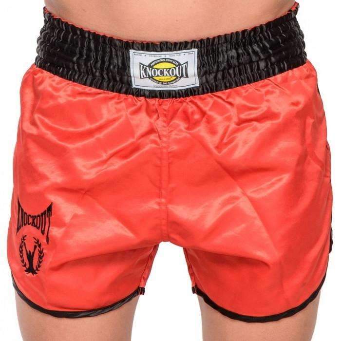 Sort Kickbox Knockout RETRO, Rosu