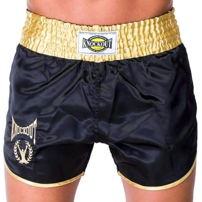 Sort Kickbox Knockout RETRO, Negru