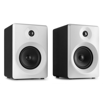 Set 2 monitoare de studio active, 5”, 70W RMS, alb, Vonyx SMN50W Set 2 monitoare de studio active, 5”, 70W RMS, alb, Vonyx SMN50W