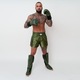 Manusi Knockout Pro Sparring olive edition - 10OZ