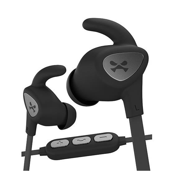 Casti Audio Stereo Universale Ghostek Rush Bluetooth Negru/Argintiu