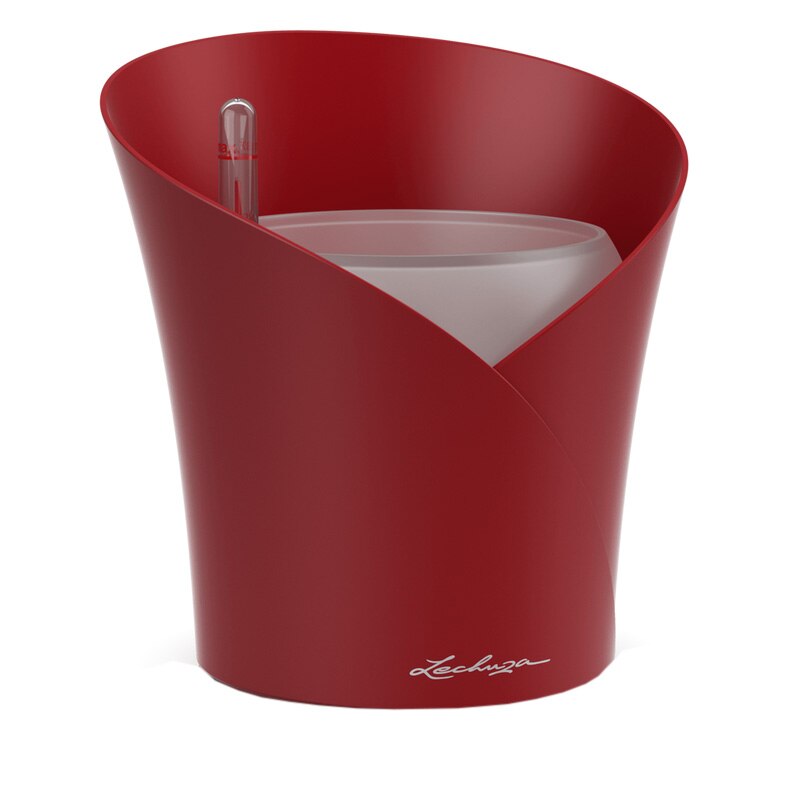 Ghiveci Lechuza Orchidea (18,3 x 17,9 x 19,5 cm) Rosu Mat 13962