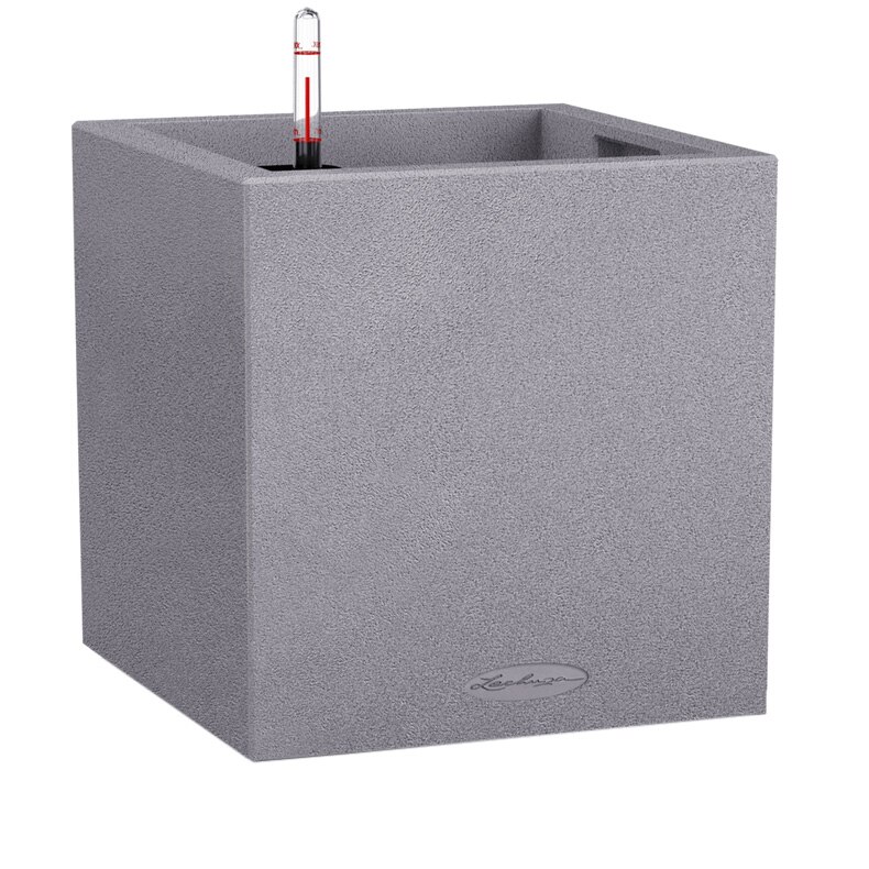 Ghiveci Lechuza Canto Stone 40 (40 x 40 x 40 cm) Gri 13720