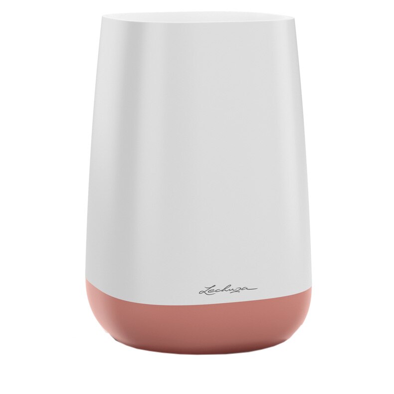 Ghiveci Lechuza Yula (12.7 x 12.7 x 20.32 cm) Alb/ Roz 13893