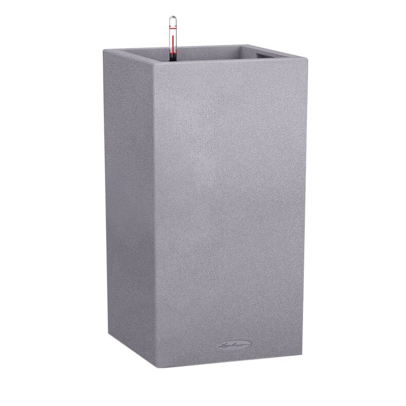 Ghiveci Lechuza Canto Stone Tower 30 (30 x 30 x 56 cm) Gri 13600