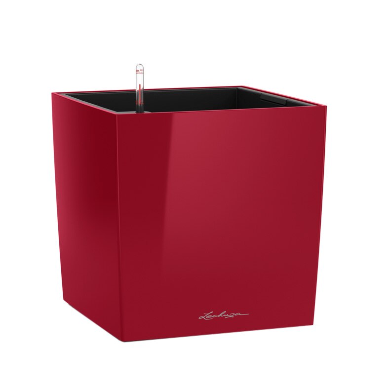 Ghiveci Lechuza Cube Premium 50 (49 x 49 x 49,5 cm) Rosu 16567