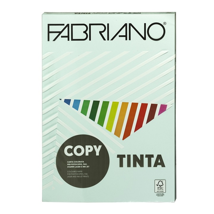 Másolópapír, színes, A3, 80g. Fabriano CopyTinta 250ív/csomag. pasztell égszínkék/cielo