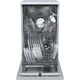 Candy CDPH 1L952W keskeny mosogatógép, 45 cm, 9 teríték, 5 program, F energiaosztály, Fehér