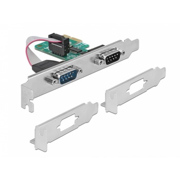 PCI Express la 2 x RS-232 serial, Delock 89918 PCI Express la 2 x RS-232 serial, Delock 89918
