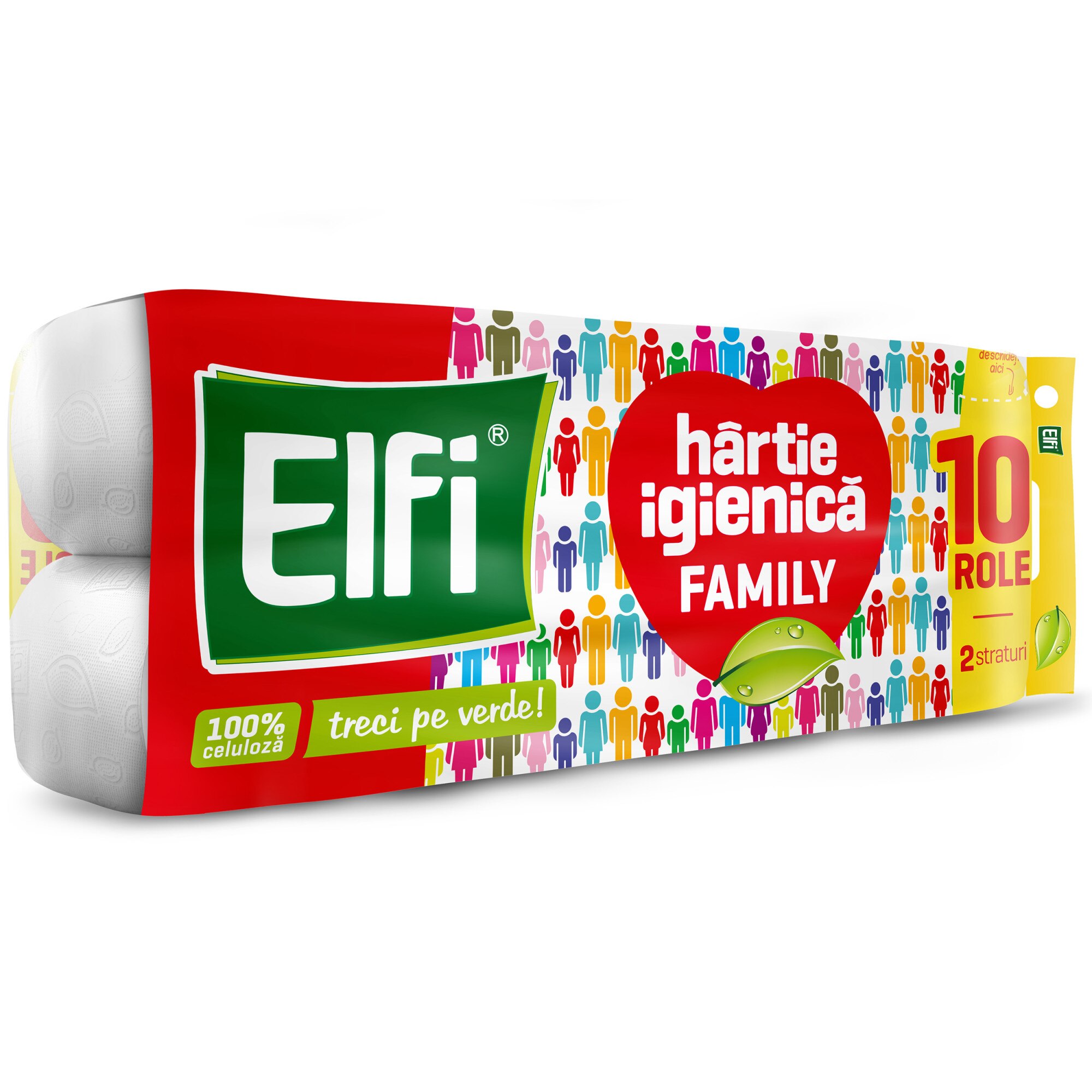 Hartie igienica Elfi 10role 2straturi