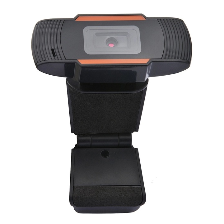 EVTrend Q8 1080P webkamera, beépített mikrofon, Full HD, fekete