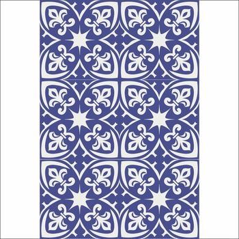 Set 6 buc stickere autocolante faianta decorativa 20cm x 30cm model cu steluta in centru Set 6 buc stickere autocolante faianta decorativa 20cm x 30cm model cu steluta in centru