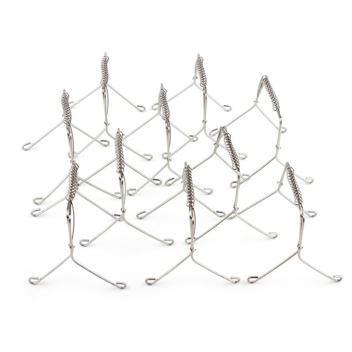 Set clesti pentru bucatarie, 10 buc, Otel inoxidabil, Wenko