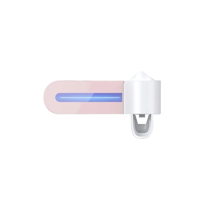 Стерилизатор за четка и паста за зъби с UV светлина, бял / розов, AT1CT-IM1P-RS1S-001UV / PK