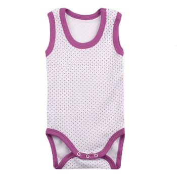 Body tip maieu pentru fete Pifou Model 5M1, Alb, 86-92 cm Body tip maieu pentru fete Pifou Model 5M1, Alb, 86-92 cm